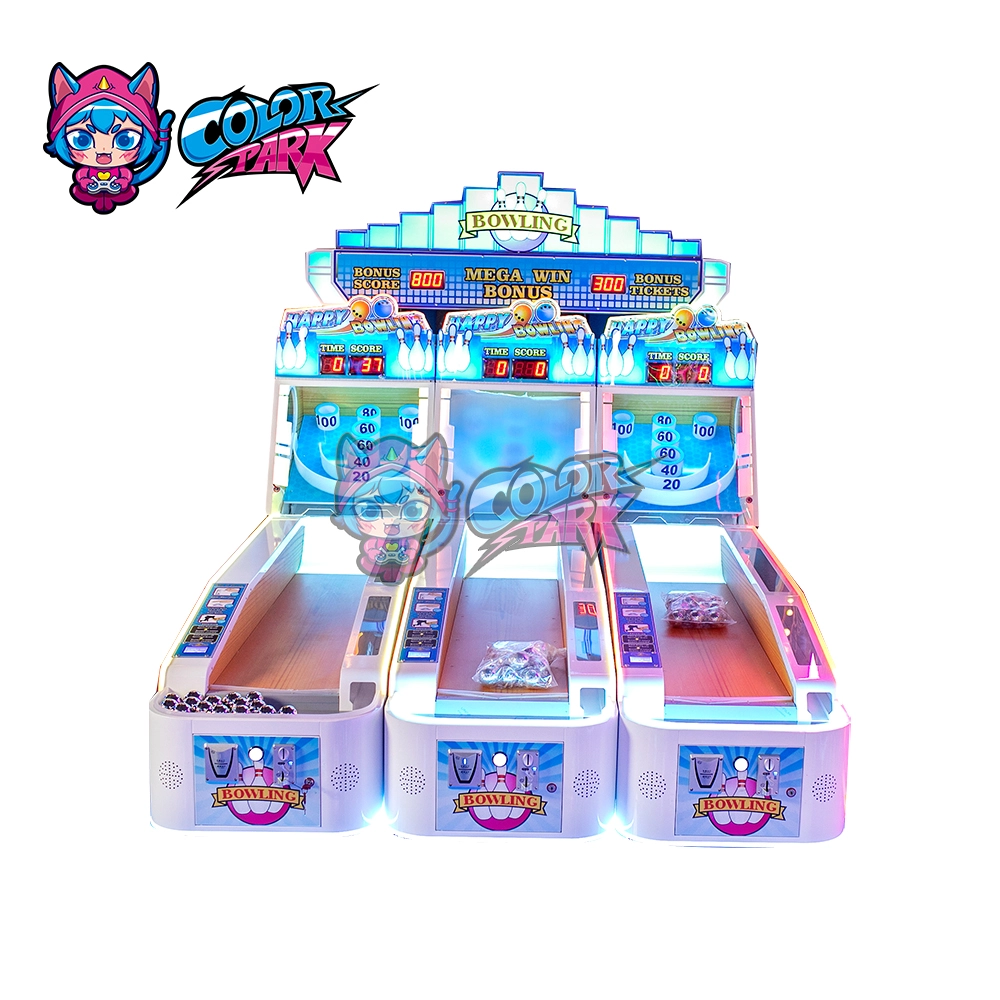 New Bowling Game Machine 3 Players 4 - Colorful Park New Bowling Game Machine 3 Players 4 - Colorful Park