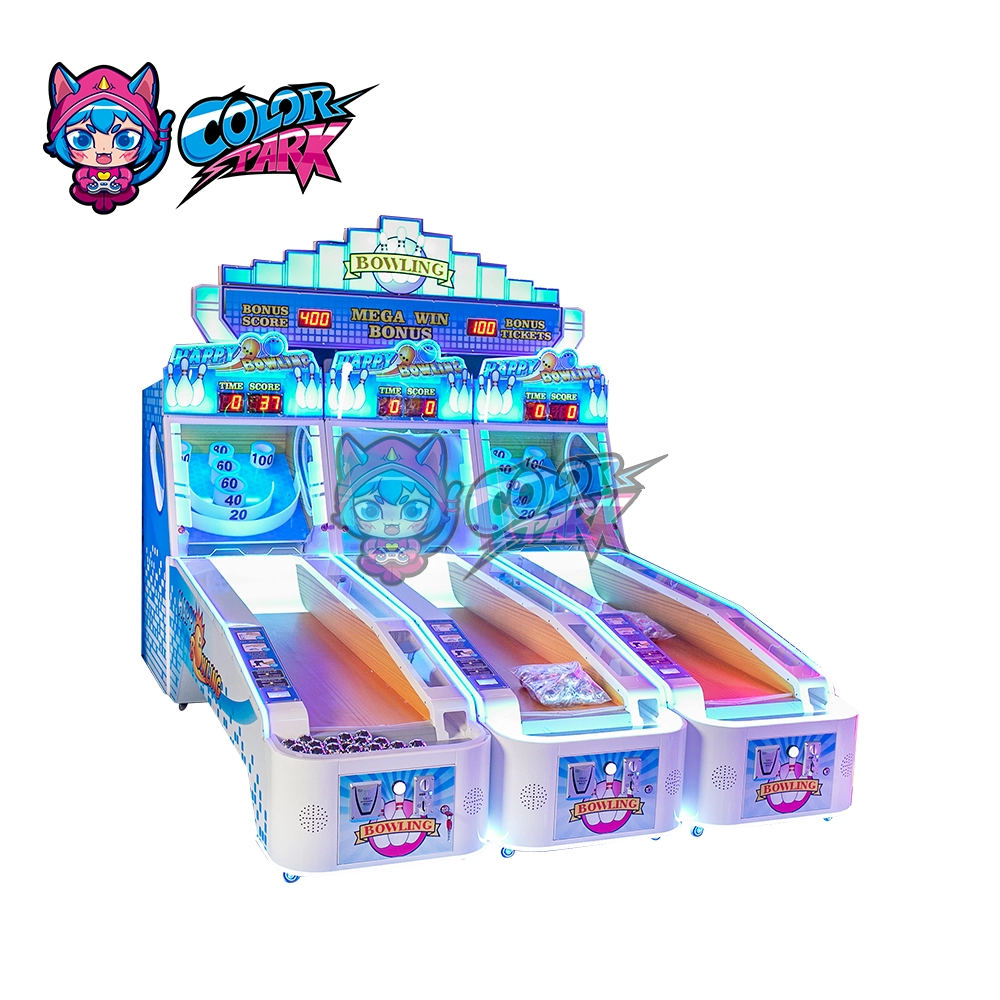 New Bowling Game Machine 3 Players 5 - Colorful Park New Bowling Game Machine 3 Players 5 - Colorful Park