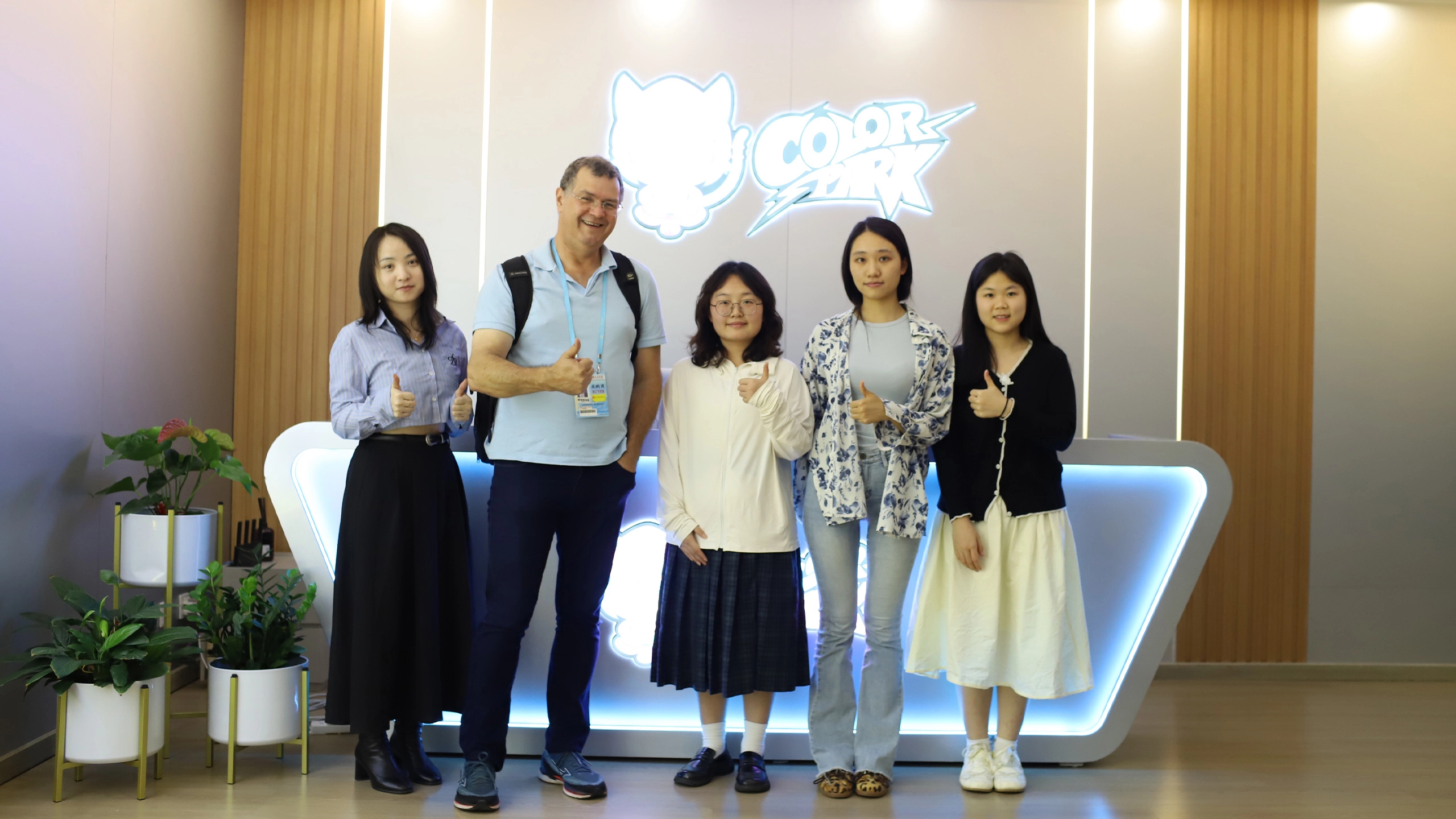 Photo-with-Brazilian-clients - Colorful Park