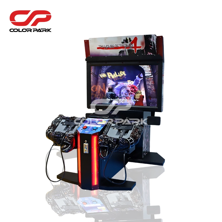 Shooting Gun Game Machine Best Price Coin Operated 2 Player Simulator Arcade Machine 2 - Colorful Park