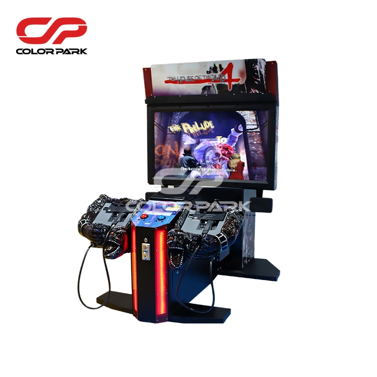 Shooting Gun Game Machine Best Price Coin Operated 2 Player Simulator Arcade Machine 3 - Colorful Park