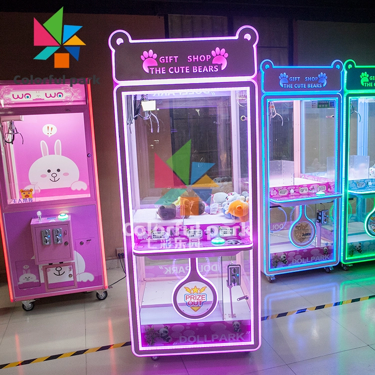 The cute bears claw crane machine 1 - Colorful Park