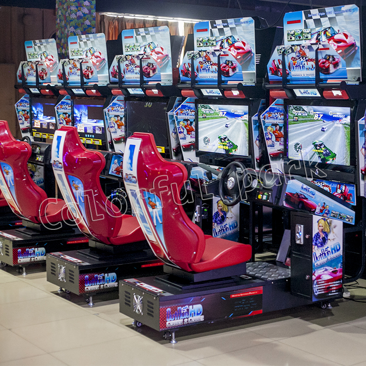 Travel Around The World Racing Game Machine 5
