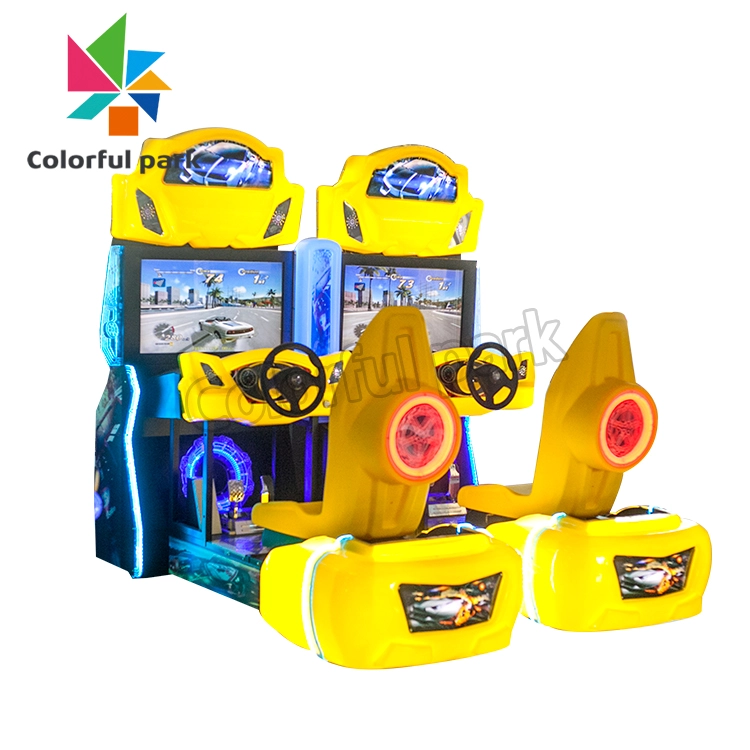 Yellow Double Racing Machine 1 - Colorful Park