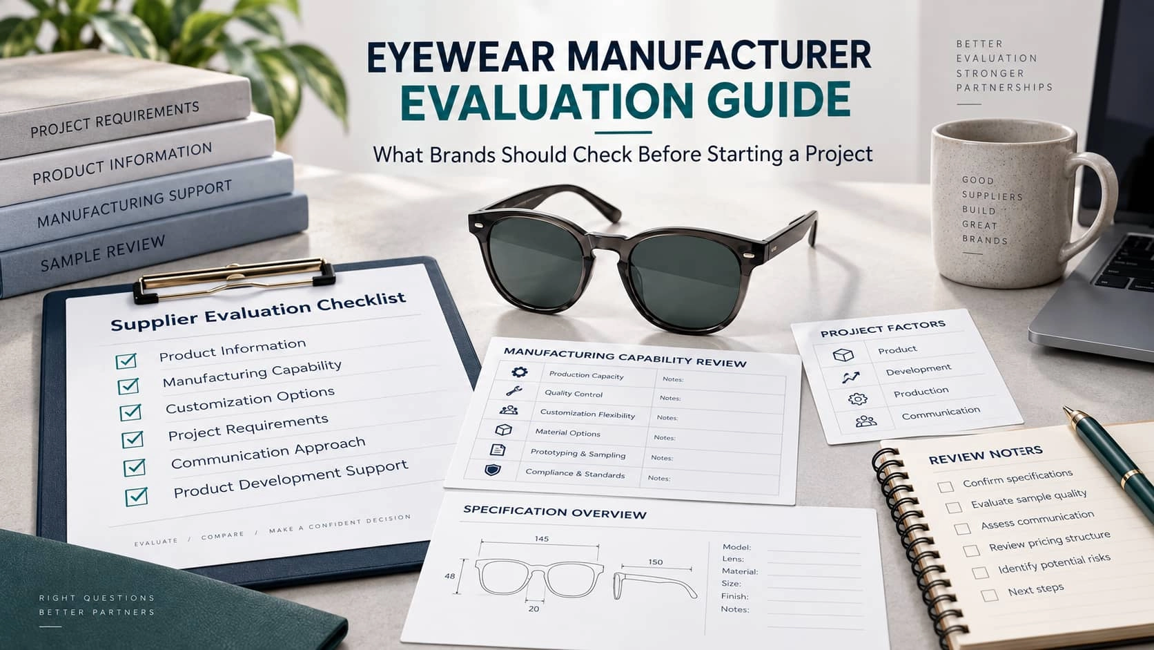 Eyewear Manufacturer Evaluation Guide for Brands