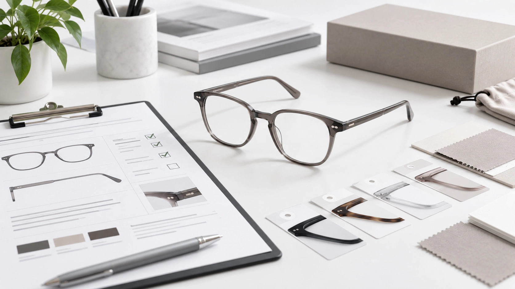 Eyewear sample approval checklist before mass production
