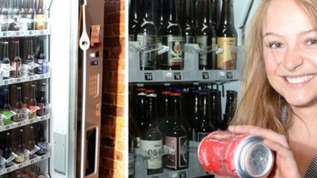 UK’S FIRST BEER VENDING MACHINE APPEARS IN PUB