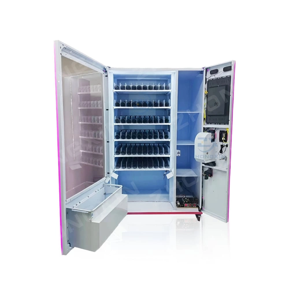 Beauty Product Vending Machine - Interior Layout