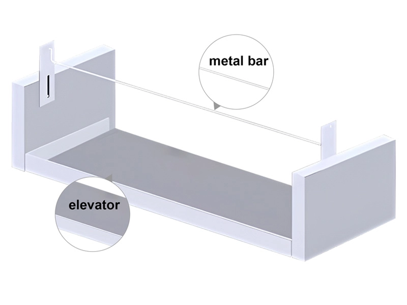 vending machine metal bar