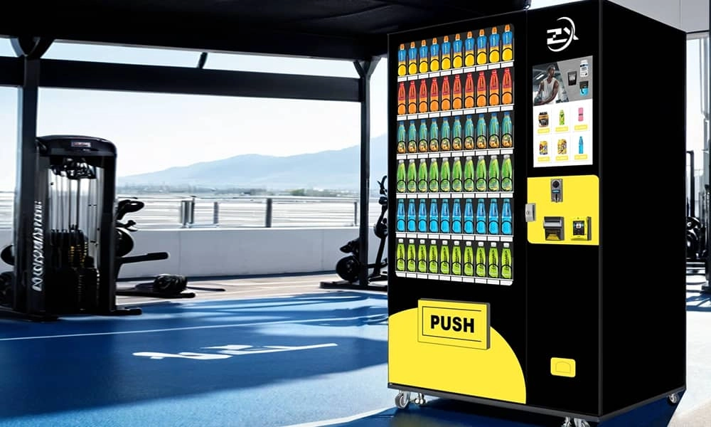 Gym Vending Machine by Leading Fitness Equipment Manufacturer - Suppliers of Energy Drinks and Snacks