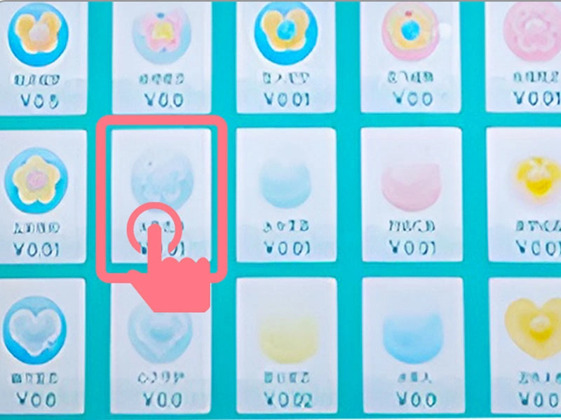 Select-the-style-you-like-on-the-display Select the style you like on the display