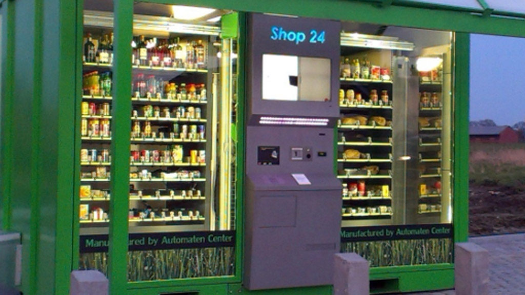 Who needs a shop when you’ve got a vending machine