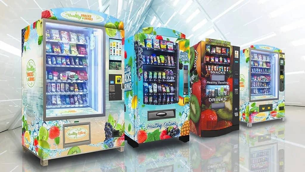 Customized Vending Machines by ZXVENDING at the Exhibition Hall