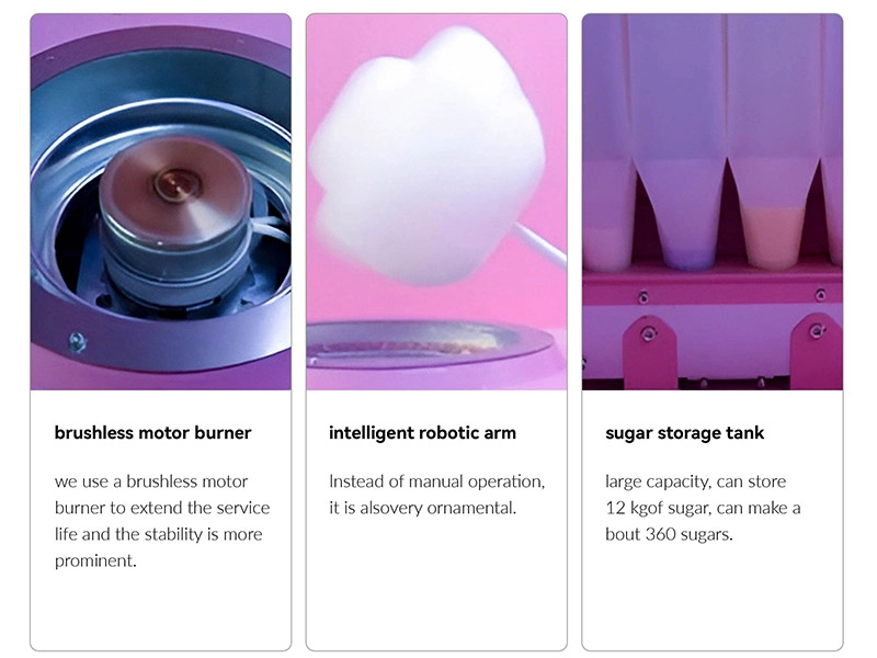 Cotton-candy-vending-machine-production-parts Cotton candy vending machine production parts