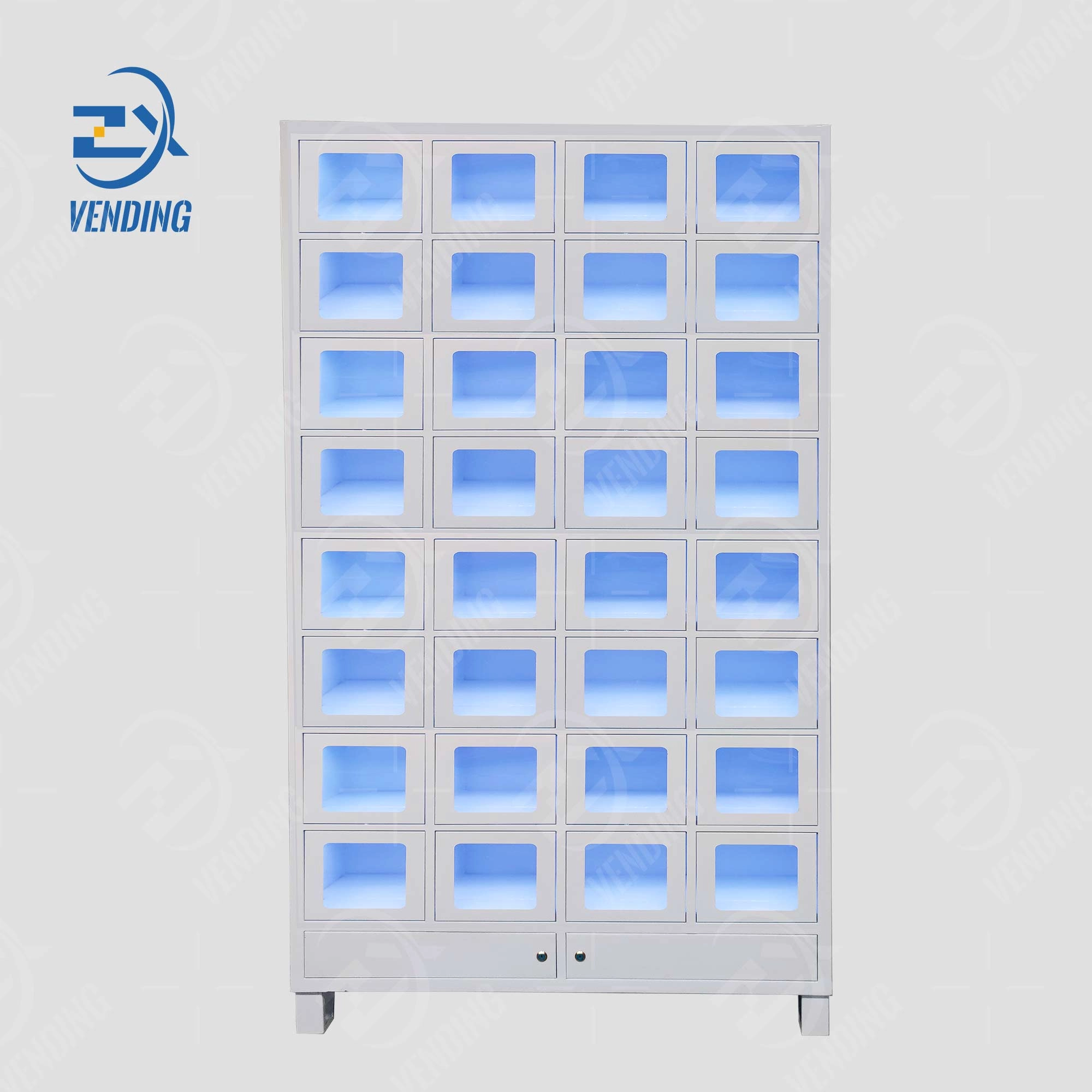 33-Compartment Vending Locker - High-Capacity Automated Vending System