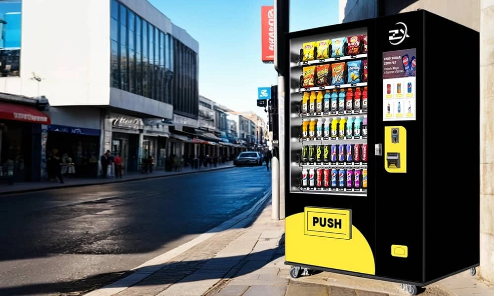 Pizza Vending Machine on Shopping Street - Innovative Solution by Leading Manufacturers (1)