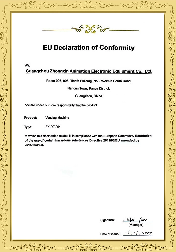 EU Declaration of Conformity