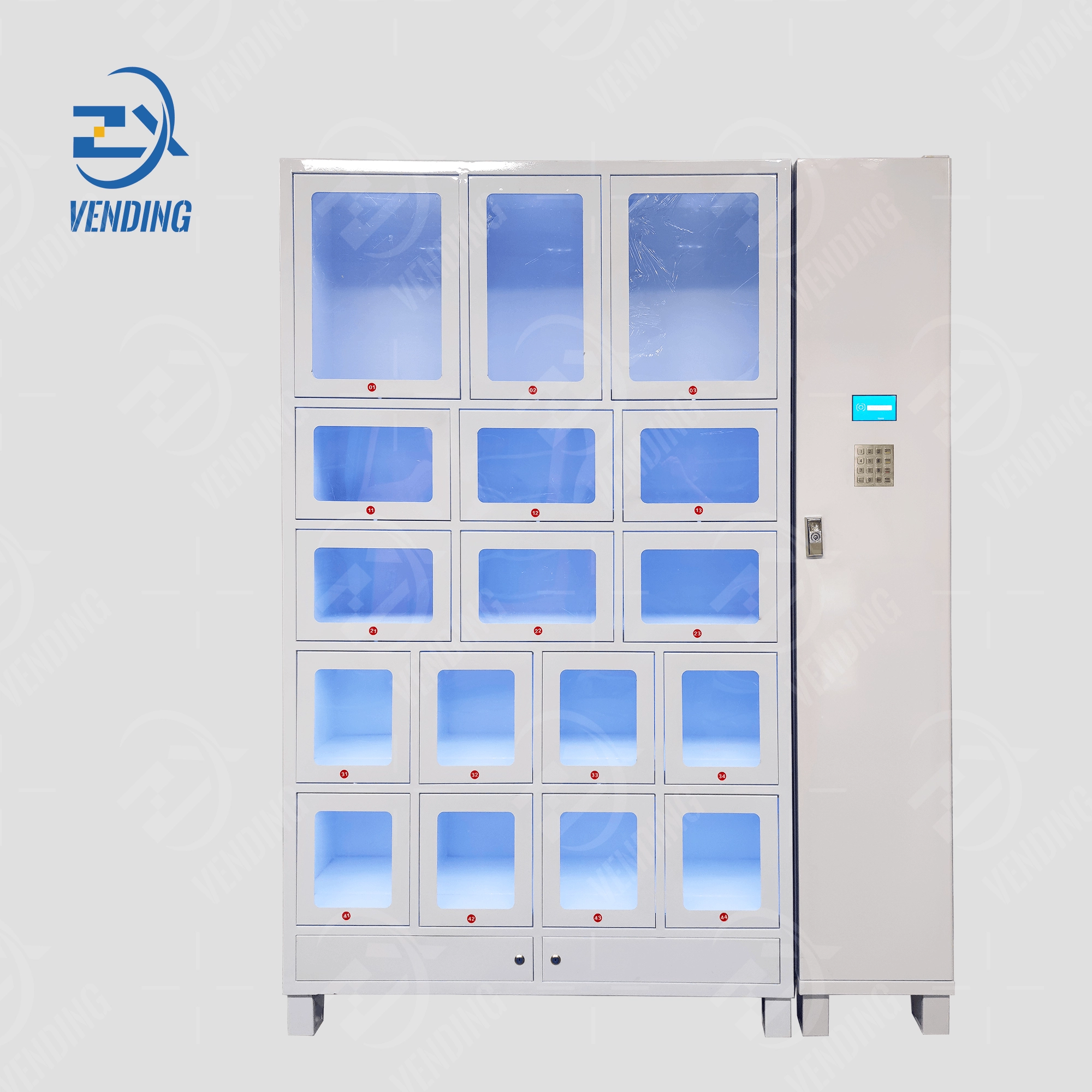 Vending Locker Front View - Automated Vending Machine Industry