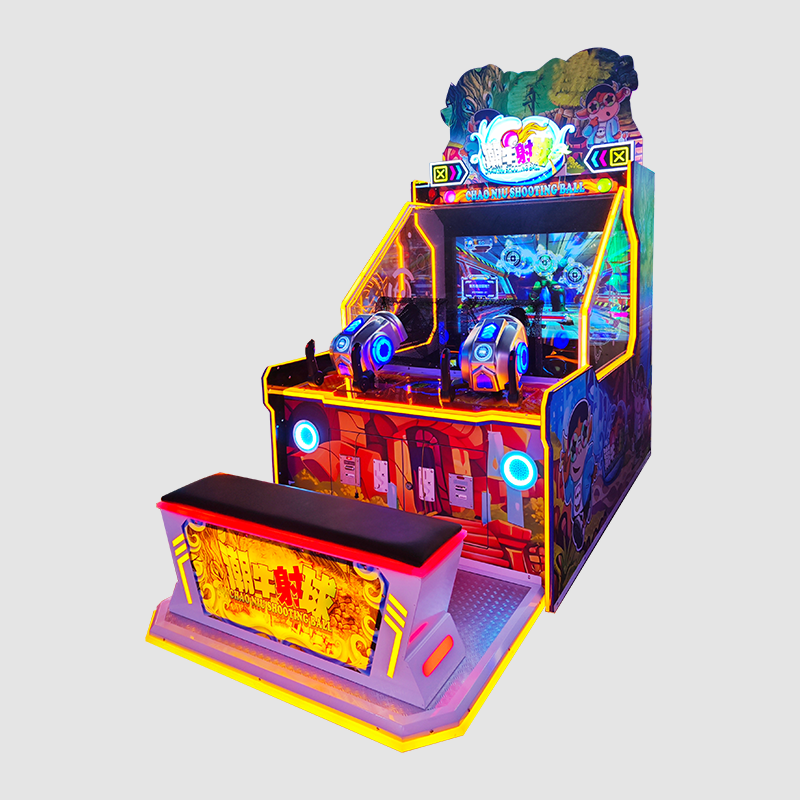 Spring Shooter Machine Marwey Shooting Arcade Game Machine | Coin Operated Fun