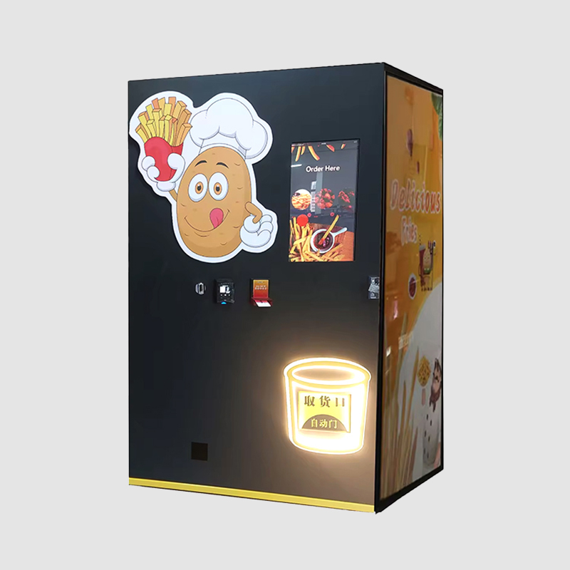 automatic french fries vending machine