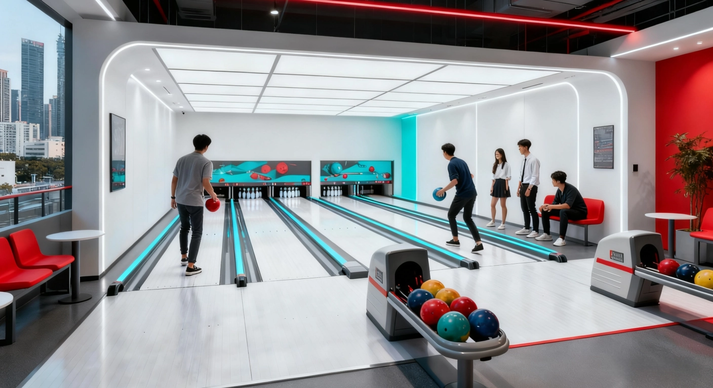 Bowling alleys in Asia - MARWEY