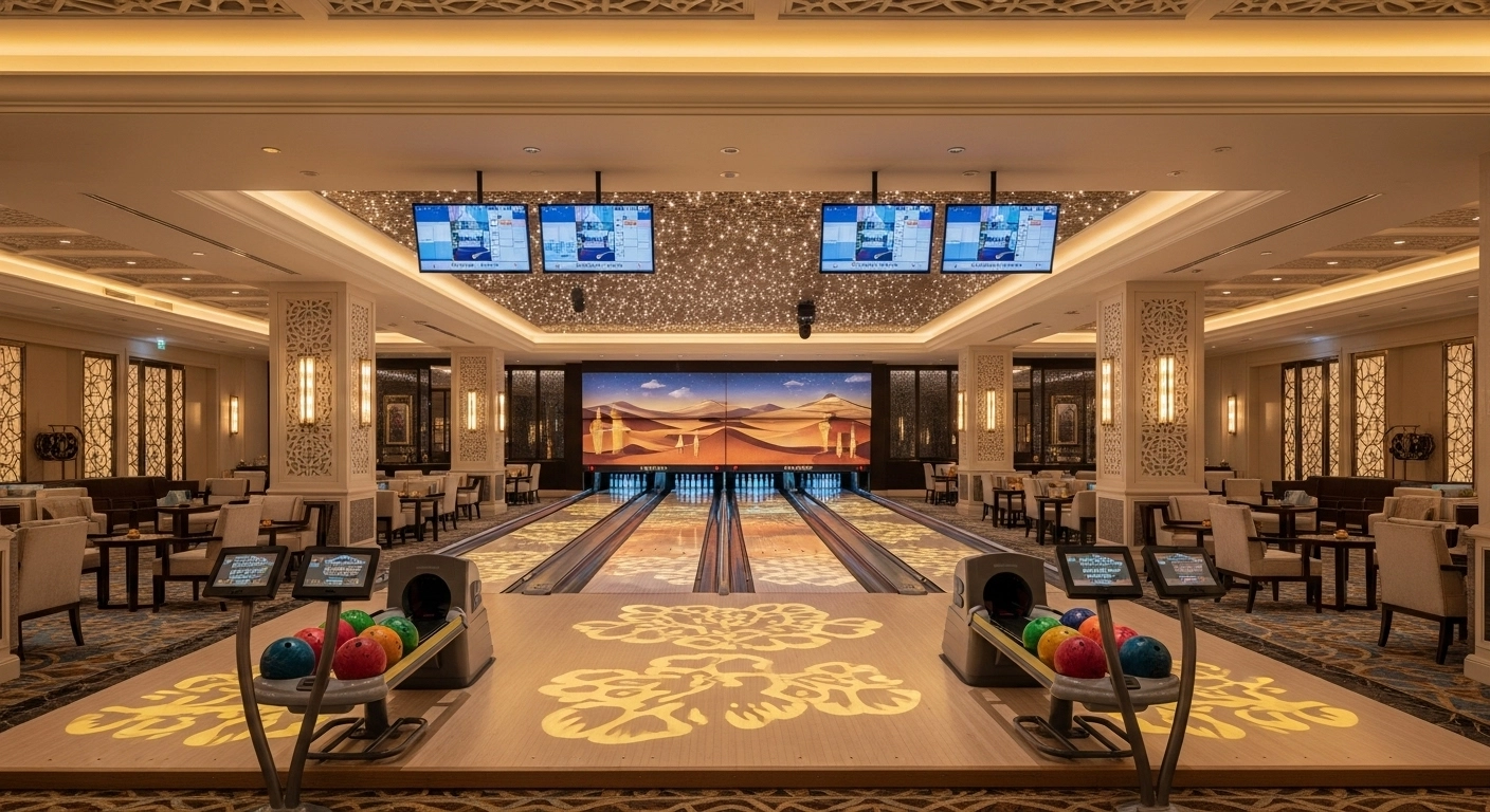 Bowling alleys in the Middle East - MARWEY