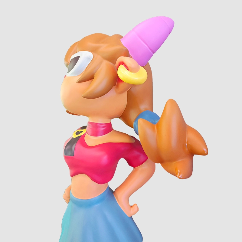 cartoon sculpture - MARWEY