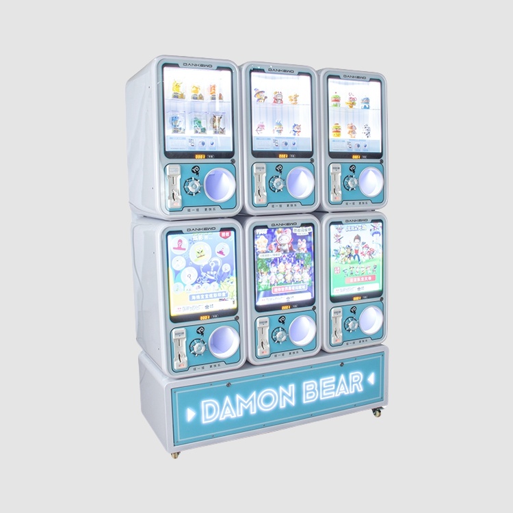 coin operated capsule gashapon vending machine
