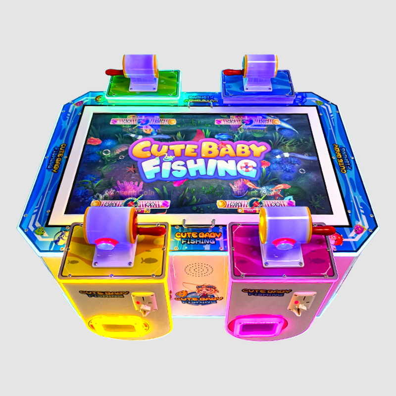 coin pusher fishing arcade game machine