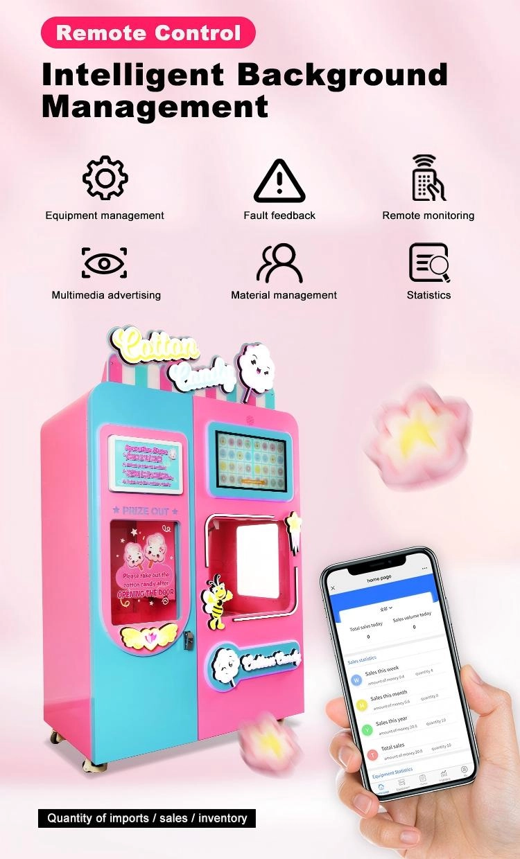 cotton-candy-machine-automatic - MARWEY cotton candy machine automatic - MARWEY