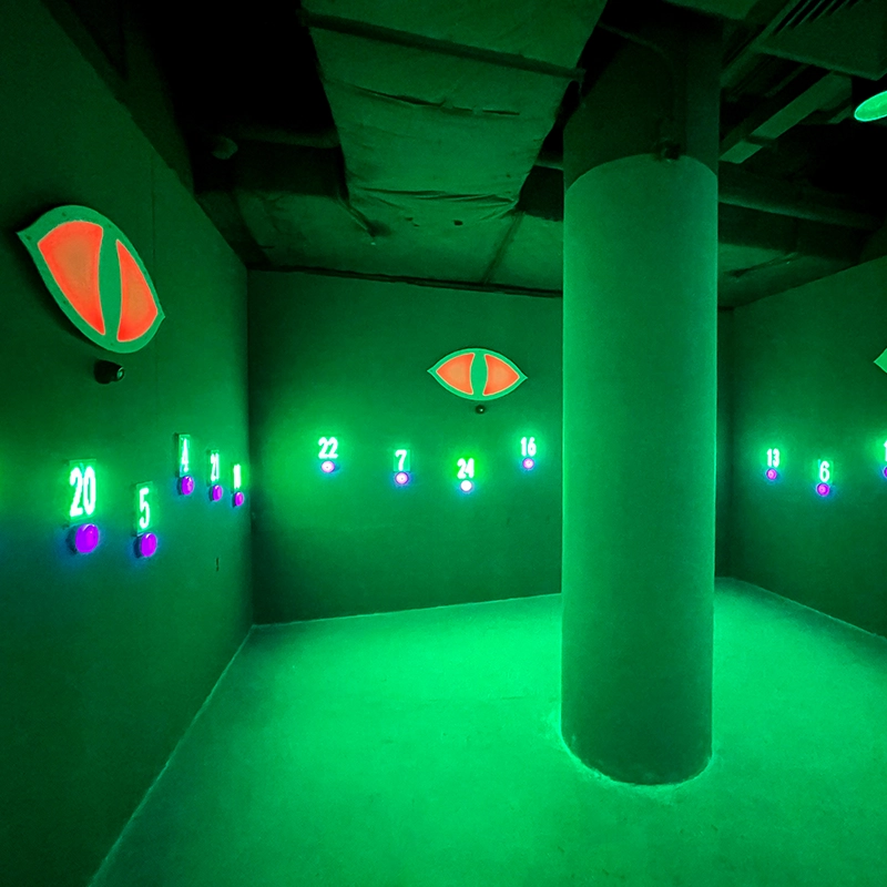 interactive eye game - MARWEY