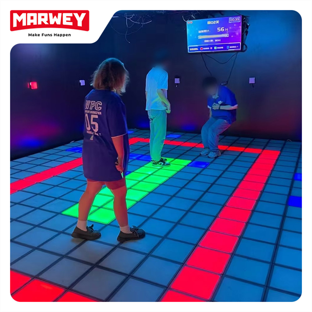 led floor game