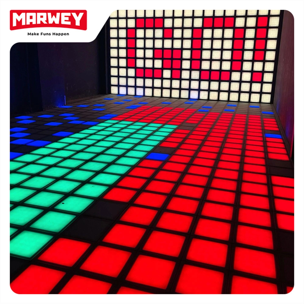 led interactive game floor - MARWEY