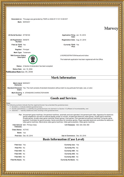 Marwey-trademark - MARWEY Marwey trademark - MARWEY