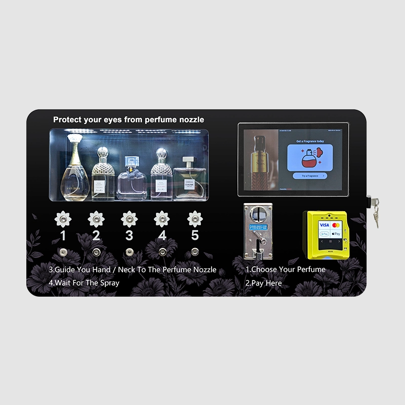 perfume vending machine wall mounted - MARWEY perfume vending machine wall mounted - MARWEY