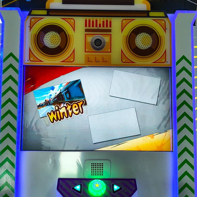 simulated skiing arcade - MARWEY