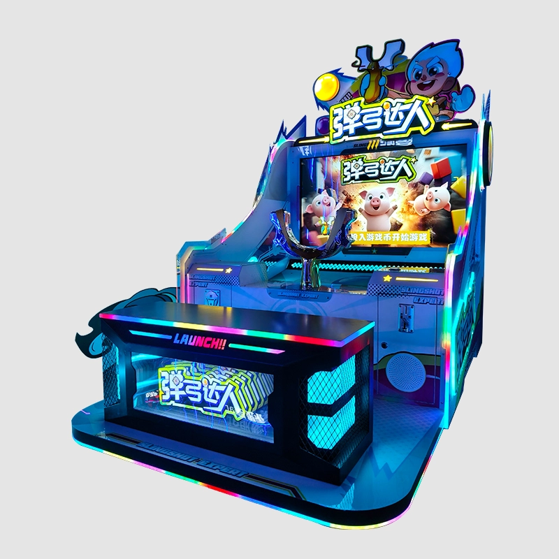 simulation Slingshot shooting game - MARWEY