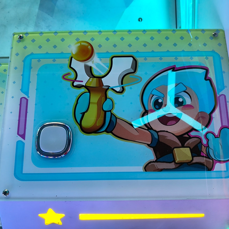 Slingshot shooting game arcade machine - MARWEY