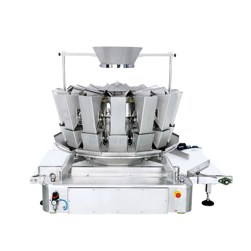 14 Head Multihead Weigher Packaging Machine for Weighing and Packaging Dumplings Wontons-6 - Kenwei