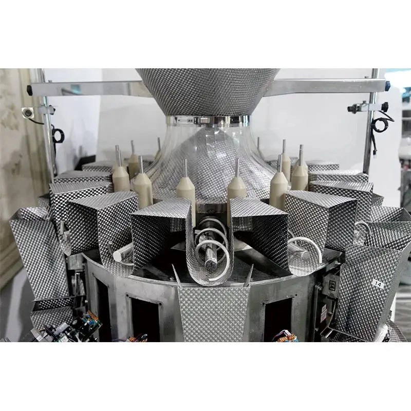 14-Head-Multihead-Weigher-with-Screw-Feeding-for-Chicken-&-Fish-Weighing-3 - Kenwei 14-Head Multihead Weigher with Screw Feeding for Chicken & Fish Weighing-3 - Kenwei