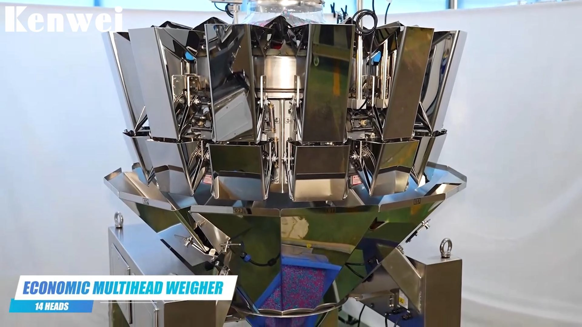 14 Heads Economic Multihead Weigher  for granule - Kenwei