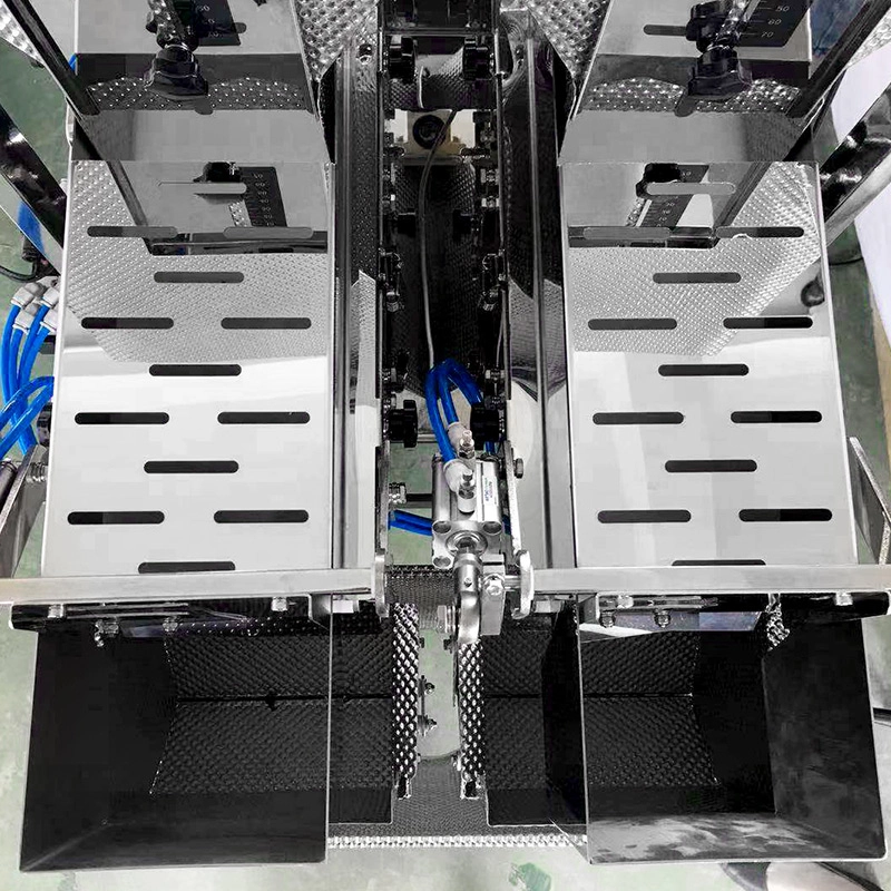 2 Head Belt Linear Weigher for Weighing Vegetable Salad Fruit 4 - Kenwei 2 Head Belt Linear Weigher for Weighing Vegetable Salad Fruit 4 - Kenwei