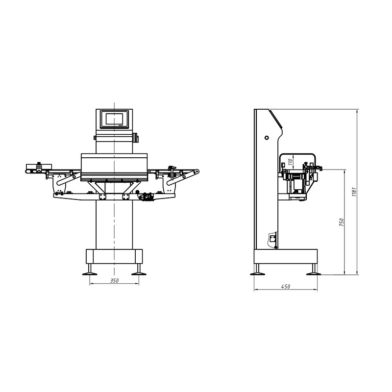 200g High Precision Food Checkweigher 5 - Kenwei