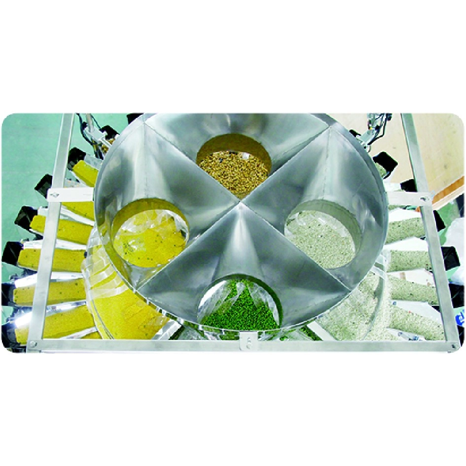 32-Heads-Multihead-Weigher-for-Mixing-4-Products-for-Coffee-and-Small-Granule-Foods-3 - Kenwei 32 Heads Multihead Weigher for Mixing 4 Products for Coffee and Small Granule Foods-3 - Kenwei