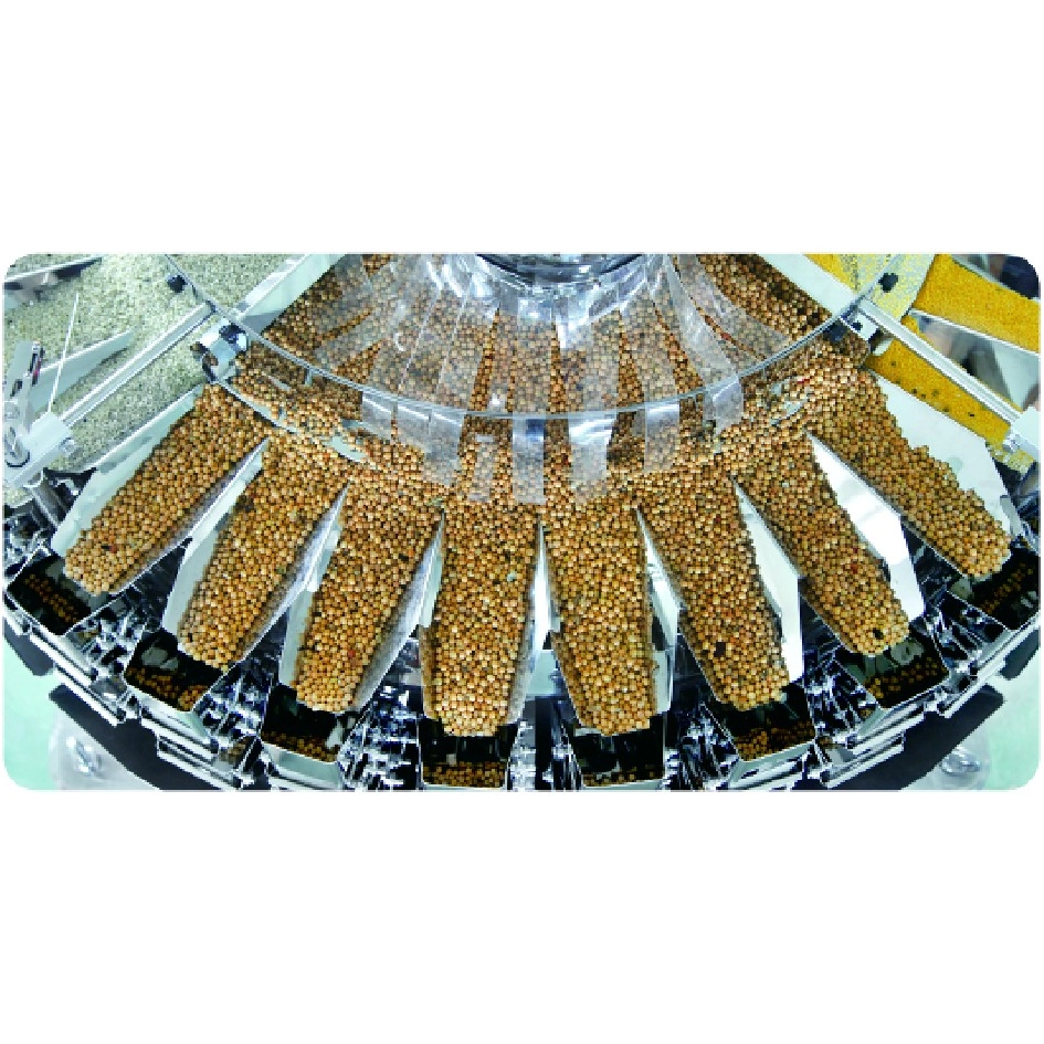 32 Heads Multihead Weigher for Mixing 4 Products for Coffee and Small Granule Foods-5 - Kenwei