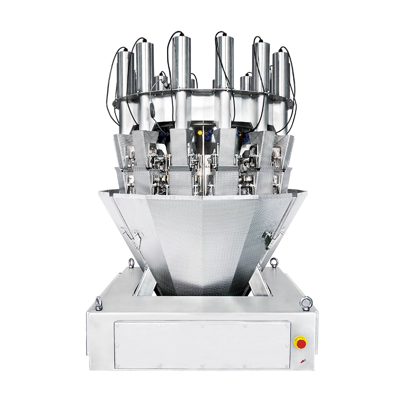 Auto 14 Heads Vertical Single-screw Feeding Pickles Multihead Weigher-2 - Kenwei