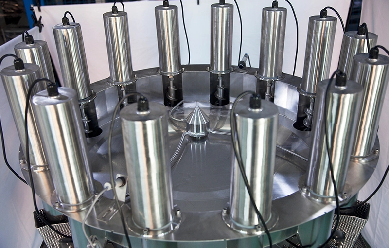 Auto 14 Heads Vertical Single-screw Feeding Pickles Multihead Weigher-9 - Kenwei
