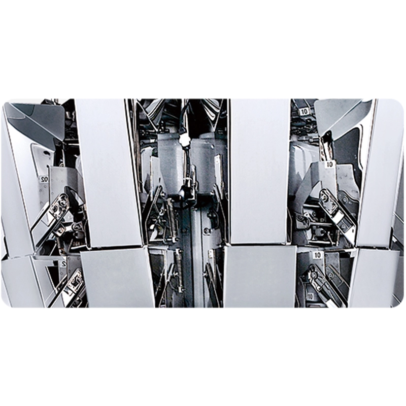 Automatic-Carbon-Steel-Multihead-Weigher-for-Potato-Chips-&-Crisps-Packing-Machine-2 - Kenwei Automatic Carbon Steel Multihead Weigher for Potato Chips & Crisps Packing Machine-2 - Kenwei