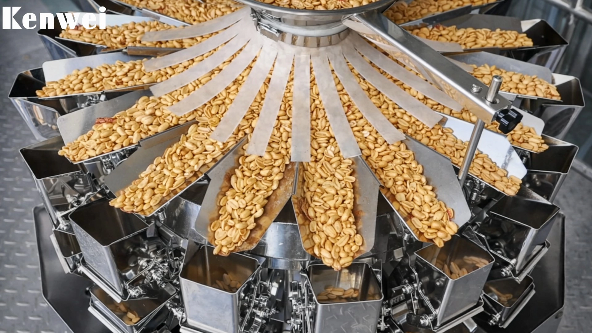 Automatic Peanut Weighing and Vertical Packing Machine - Kenwei