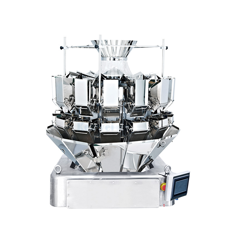 Combined Multihead Weighing Weigher and Packaging Machine with Z Conveyor JW-B4-3